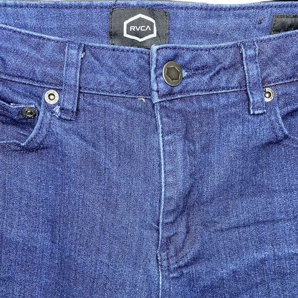 RVCA Skinny Jeans Dayley Medium Wash Size 30 - Picture 8 of 10